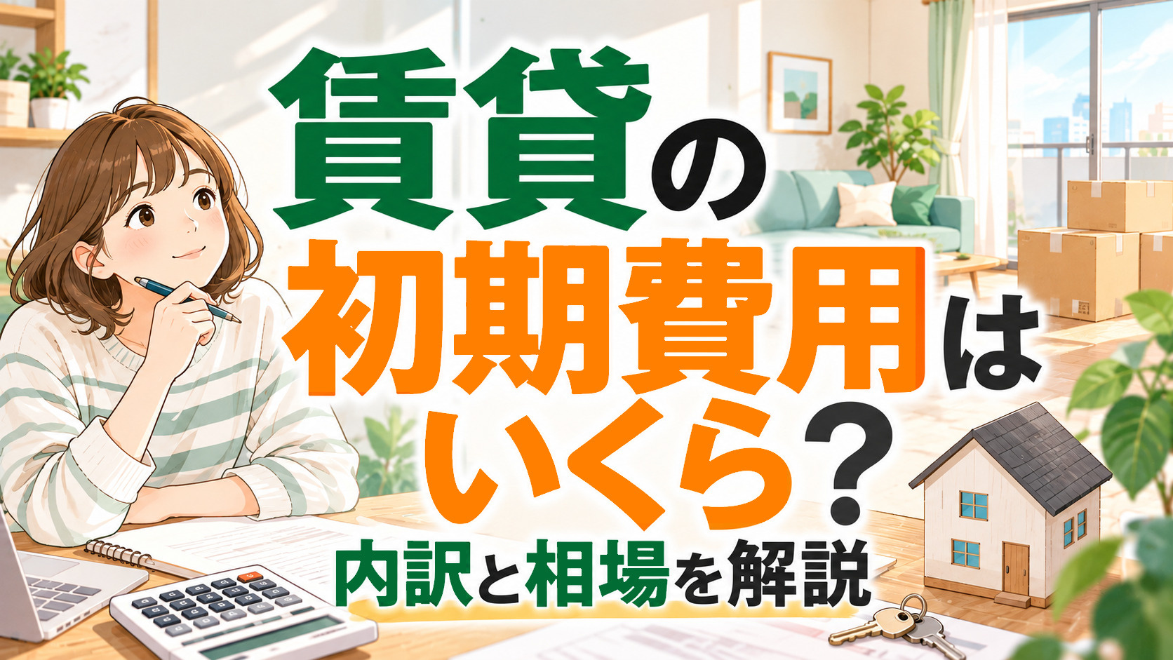 賃貸の初期費用はいくら？内訳と相場を解説の画像
