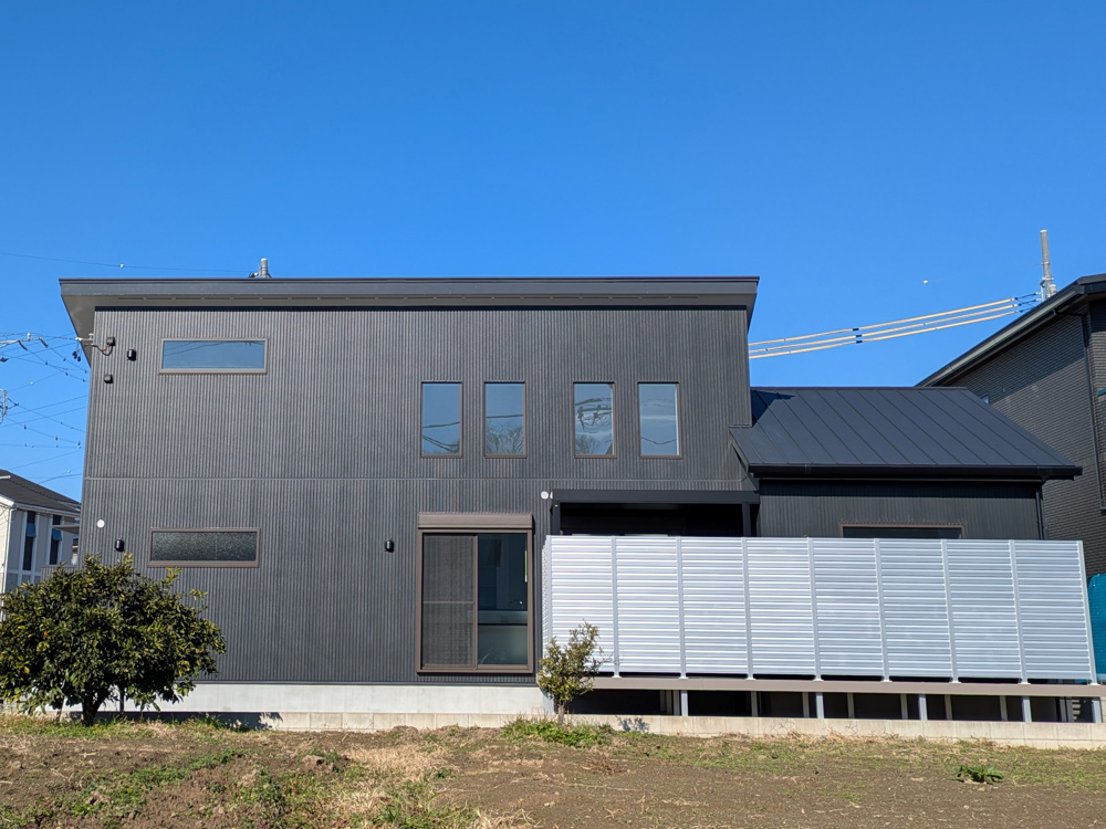 平屋なのに、圧倒的な開放感の画像