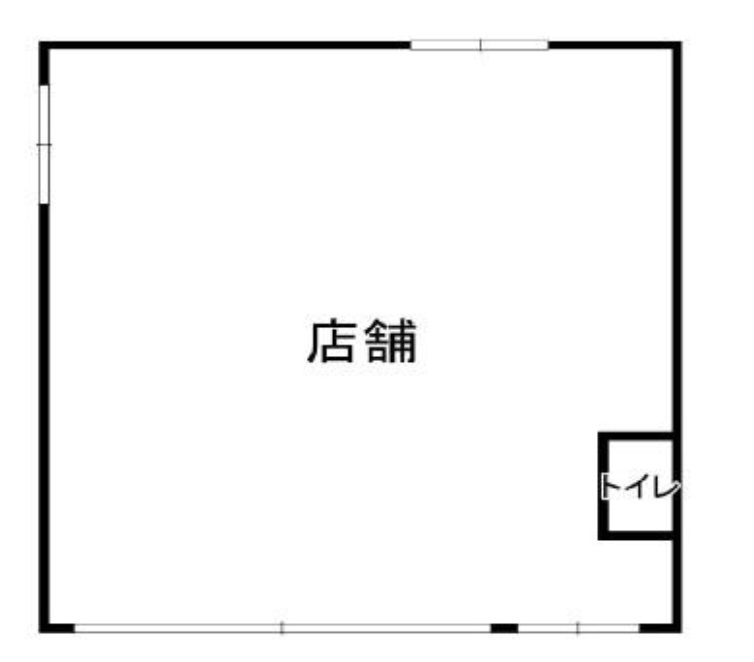 南堀江4丁目!平屋建路面店舗!約19.3坪!業種相談!の画像