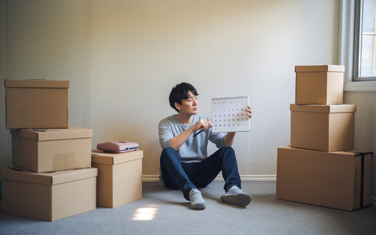 引っ越しはいつがいい時期?初めての一人暮らしで後悔しないタイミングを解説の画像