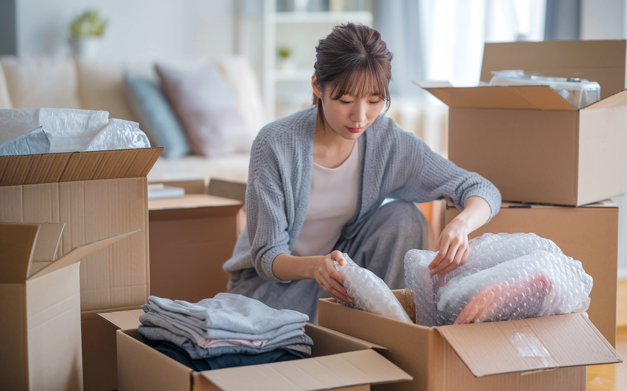 引越し荷造りのコツは？効率的な引越しのコツを解説の画像