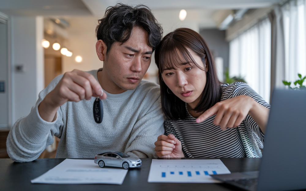 住宅ローン審査に車ローンは影響する？夫婦二人とも別ローンありの対応策を解説の画像
