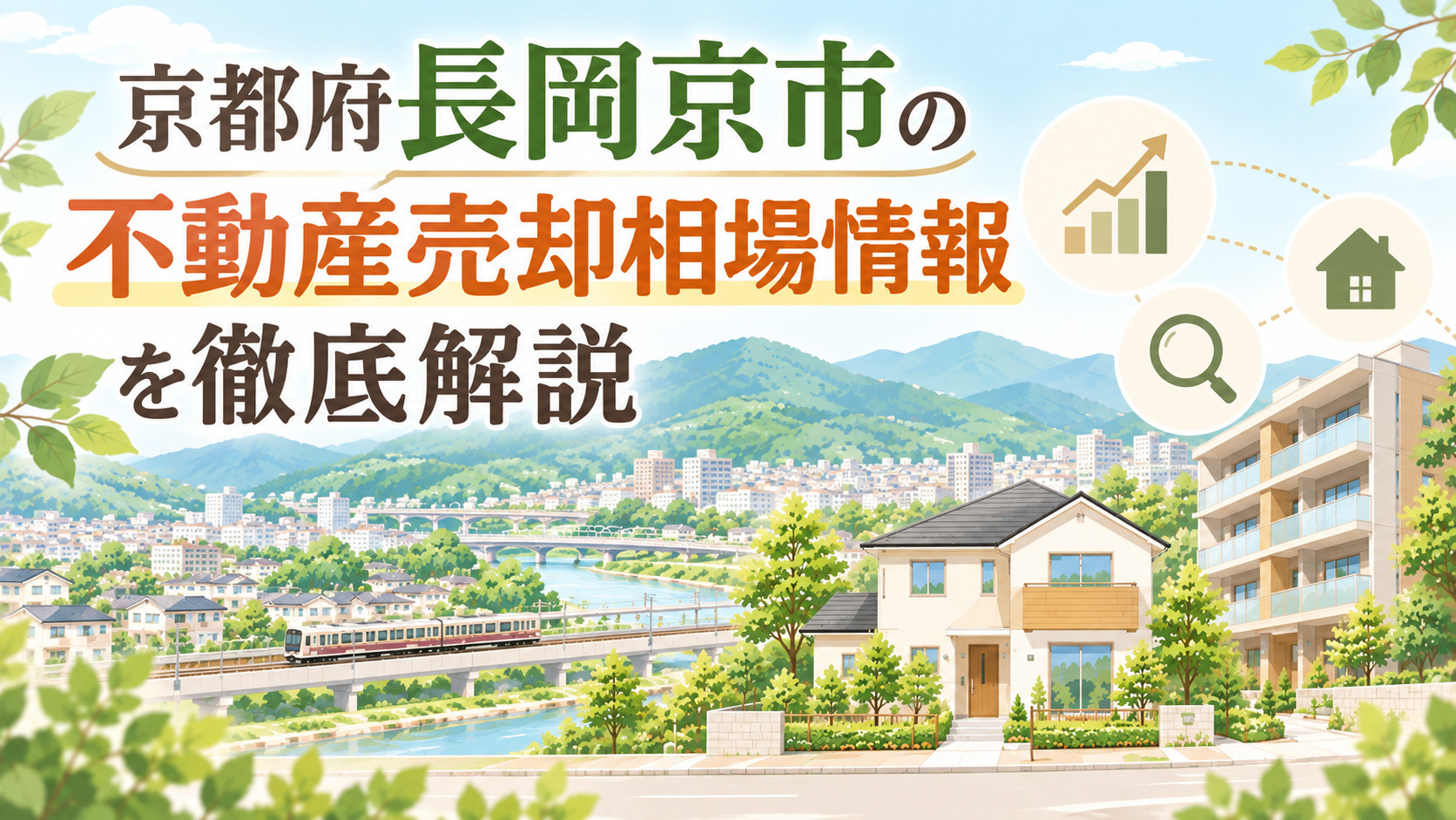 京都府長岡京市の不動産売却相場情報を徹底解説の画像