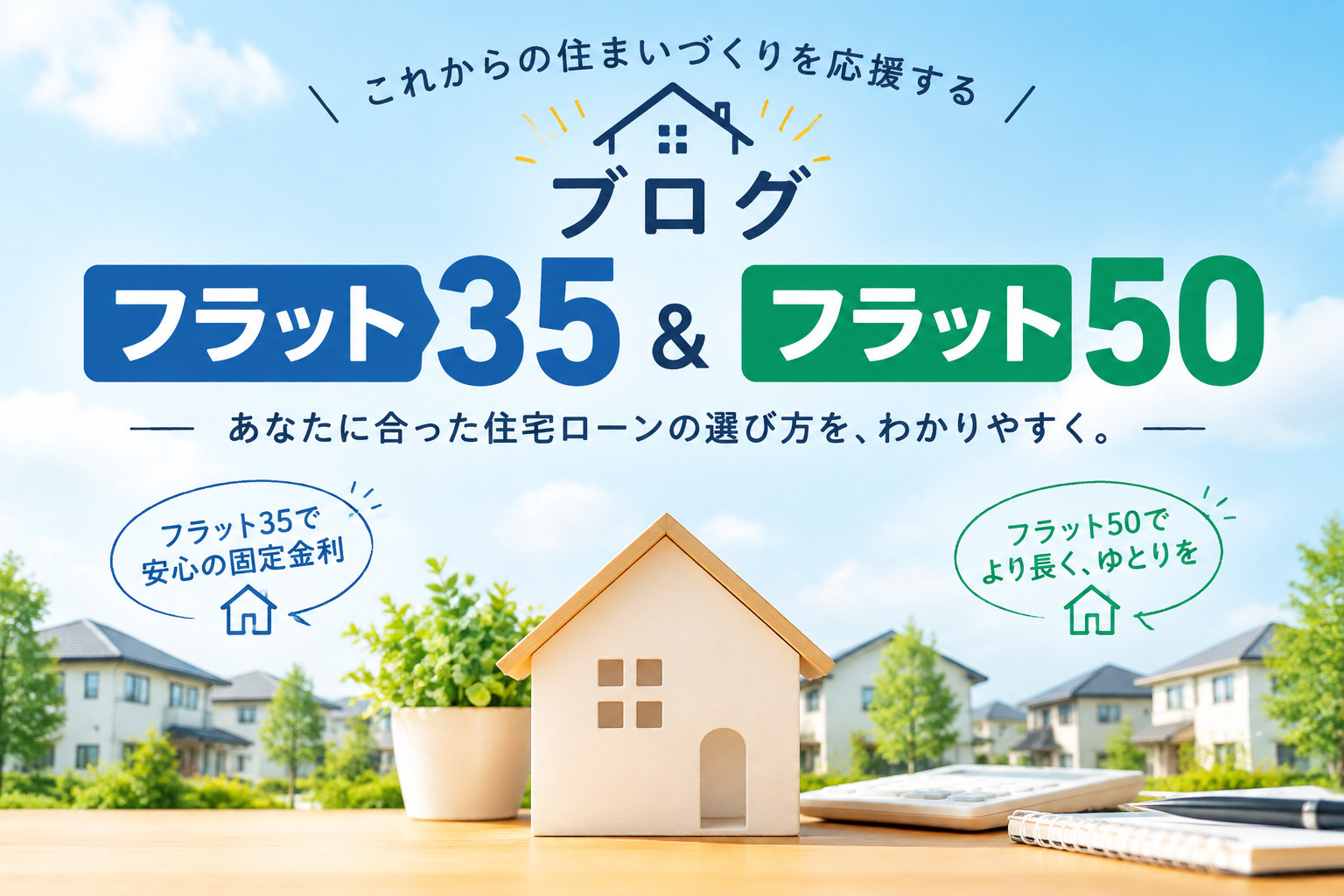 フラット35、フラット50 今の時代に借りるのが得策か?の画像