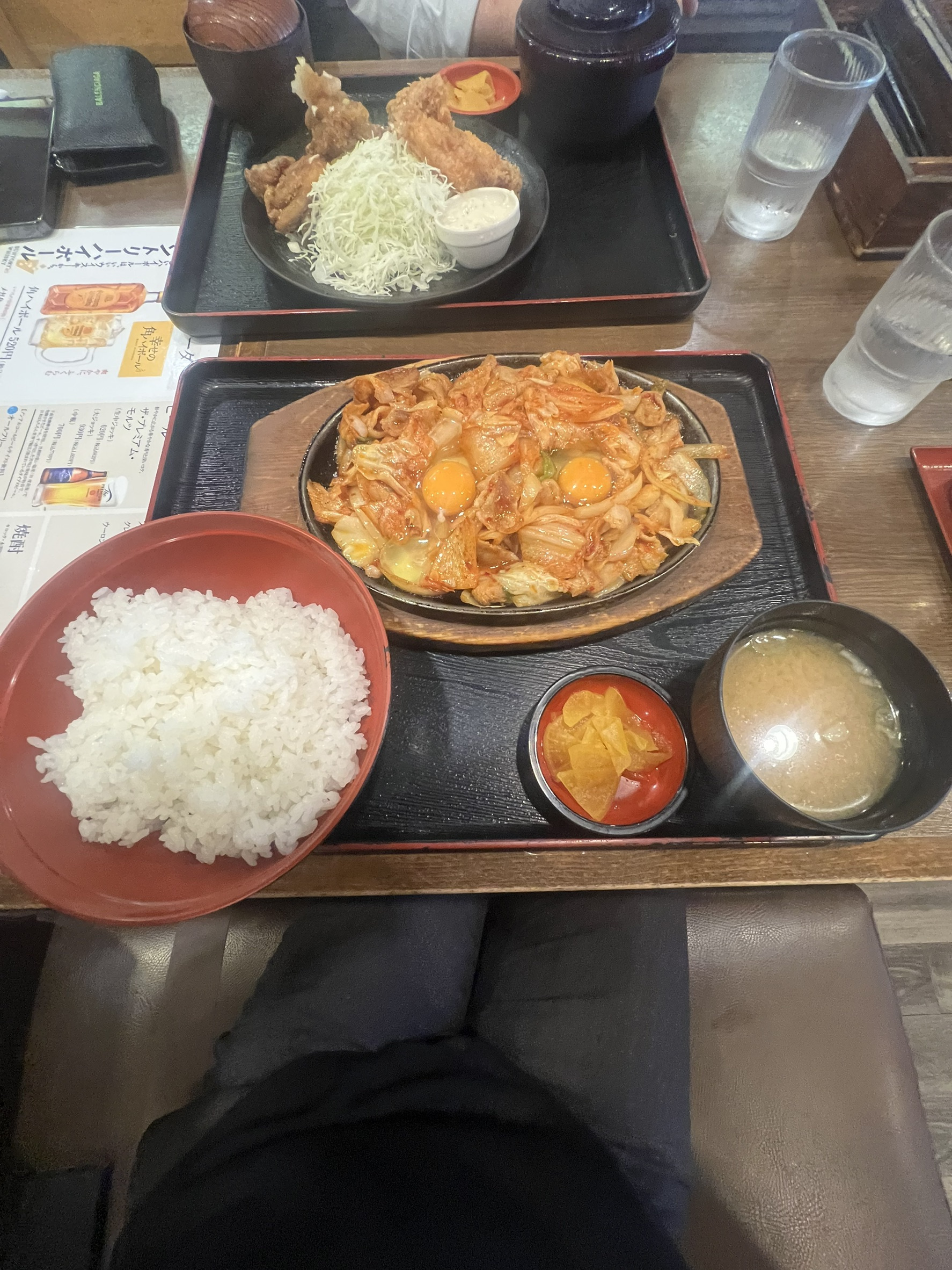 【青梅】ボリューム満点の豚キムチ定食！地元で愛される「味里」の画像