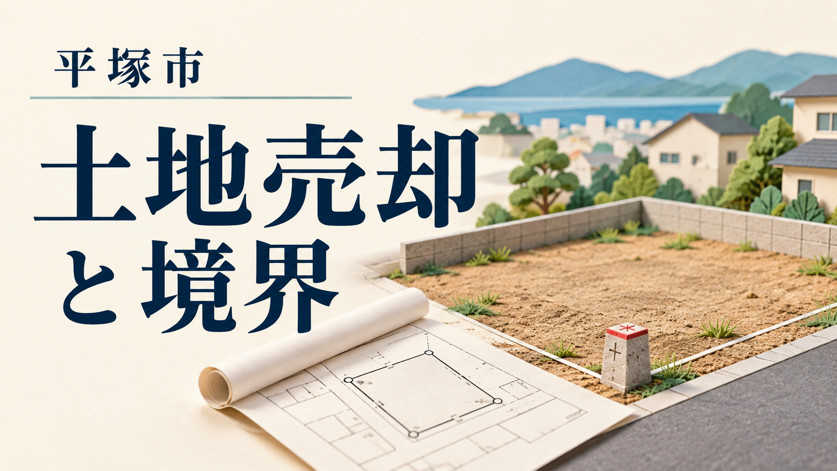 平塚市で土地を売る前に|境界・測量・道路を確認する順番と売却準備の画像