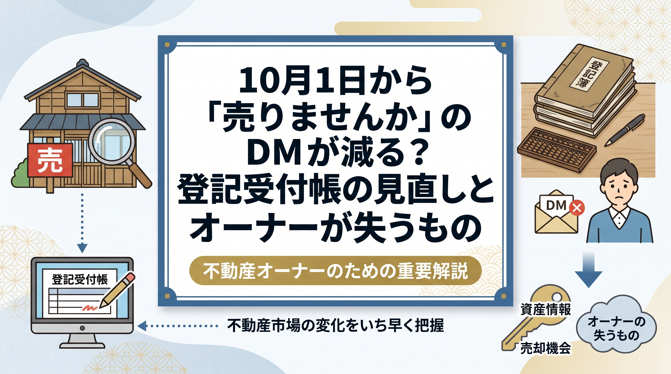 10月1日施行「売りませんか」DMが減る仕組みの画像