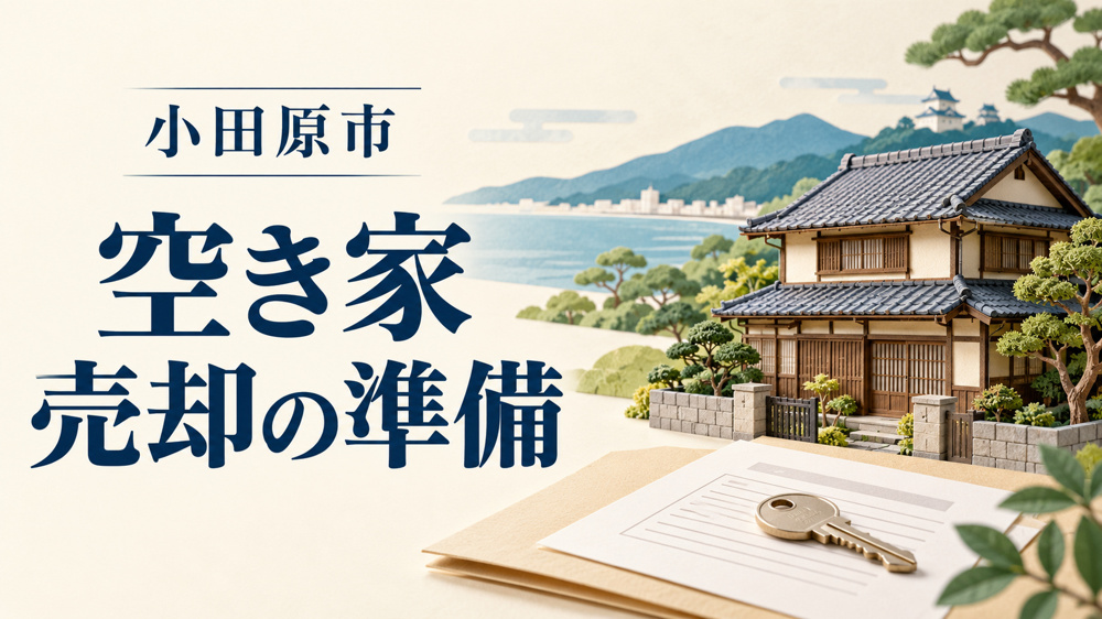 小田原市の空き家売却｜空き家バンク・市の相談制度と準備する資料の画像