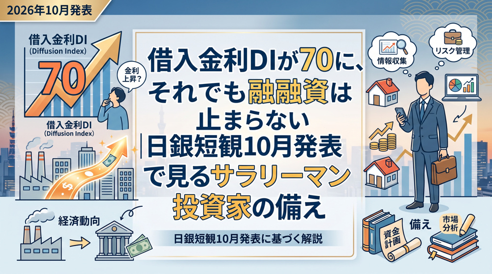 借入金利DI70、それでも融資が止まらない理由の画像