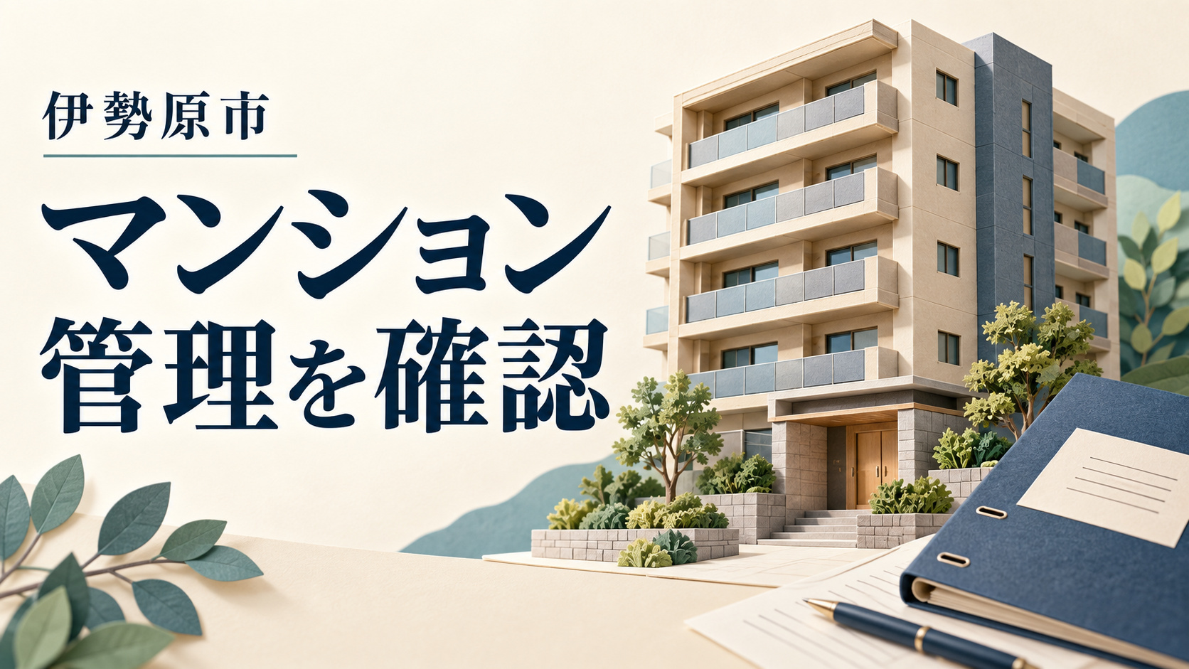伊勢原市の中古マンション購入|管理費・修繕積立金・管理計画認定の確認方法の画像