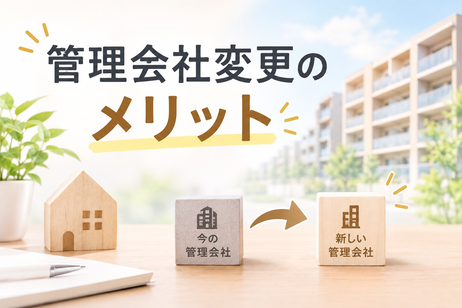 今の管理会社に満足していますか? 管理会社変更(乗り換え)のメリットとカンタンな手順の画像