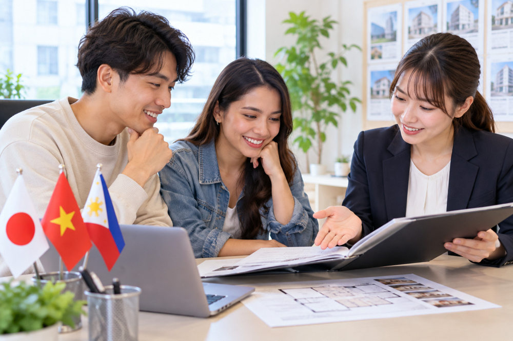 外国籍で日本語に不安があっても賃貸契約できる？通訳・契約書・重要事項説明を解説 Can You Rent an Apartment in Japan Without Fluent Japanese? Interpreters, Lease Agreements and Important Explanationsの画像