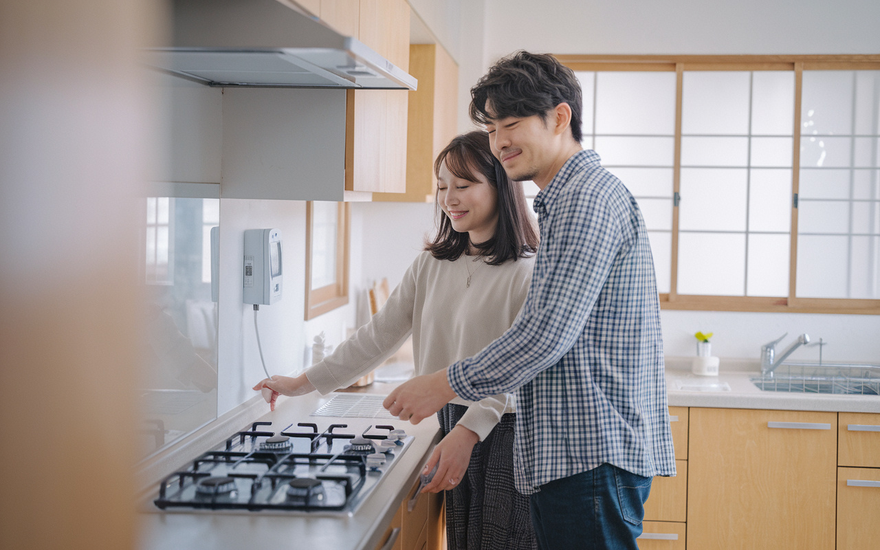 新築戸建のガス設備で注意することは?仲介手数料無料で買う前に住宅メンテナンスと日常のお手入れLPガス都市ガスマイコンメーターヒューズコックを確認の画像