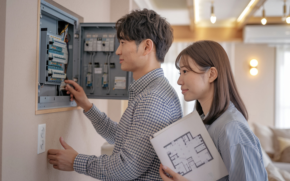 新築戸建を仲介手数料無料で購入するコツとは？住宅メンテナンスで分電盤エアコン照明器具コンセントを長持ちさせる方法の画像