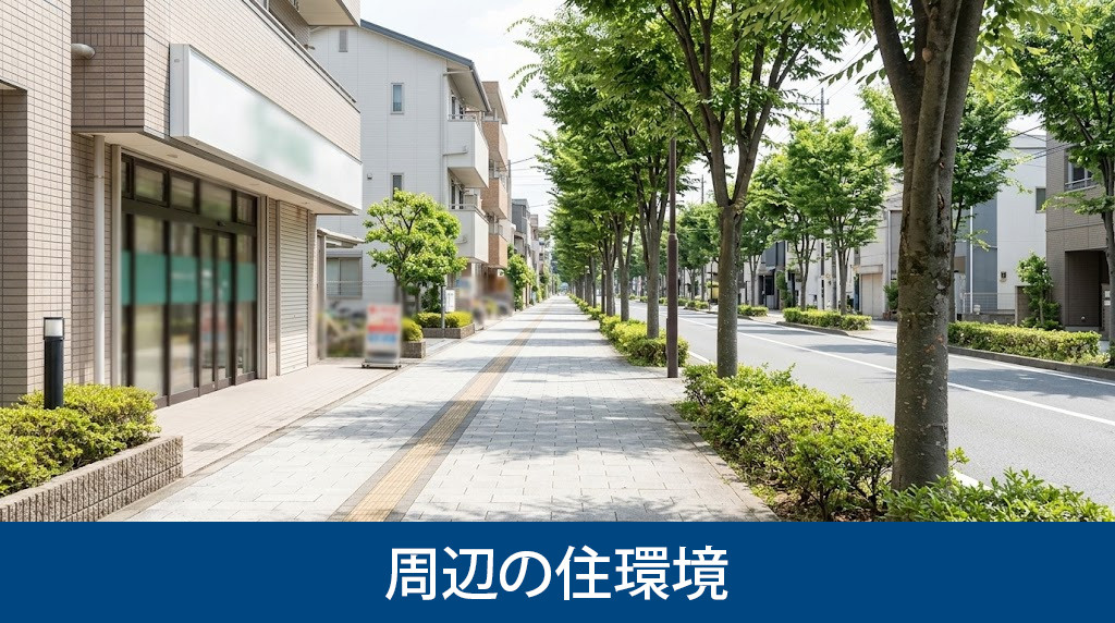 英賀保駅周辺の住環境