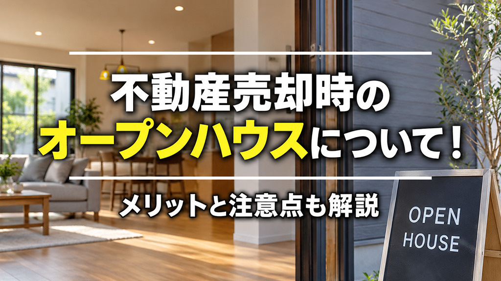 不動産売却時のオープンハウスについて！メリットと注意点も解説