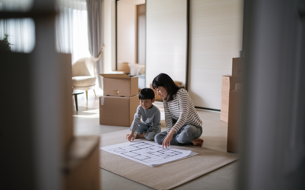 越谷で親子に合う賃貸はどれが良い？間取りやプライベートとエアコン確認のポイントの画像