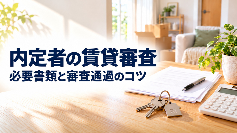 内定者の賃貸審査は不安ですか 内定者が揃える必要書類と審査通過のコツの画像