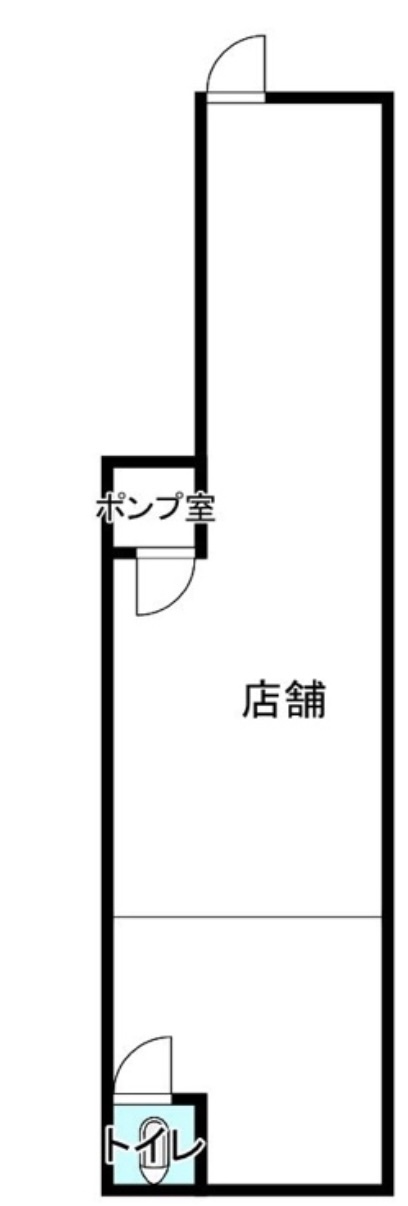 岸里駅前エリア!1階路面店舗!約7.8坪!業種相談!の画像