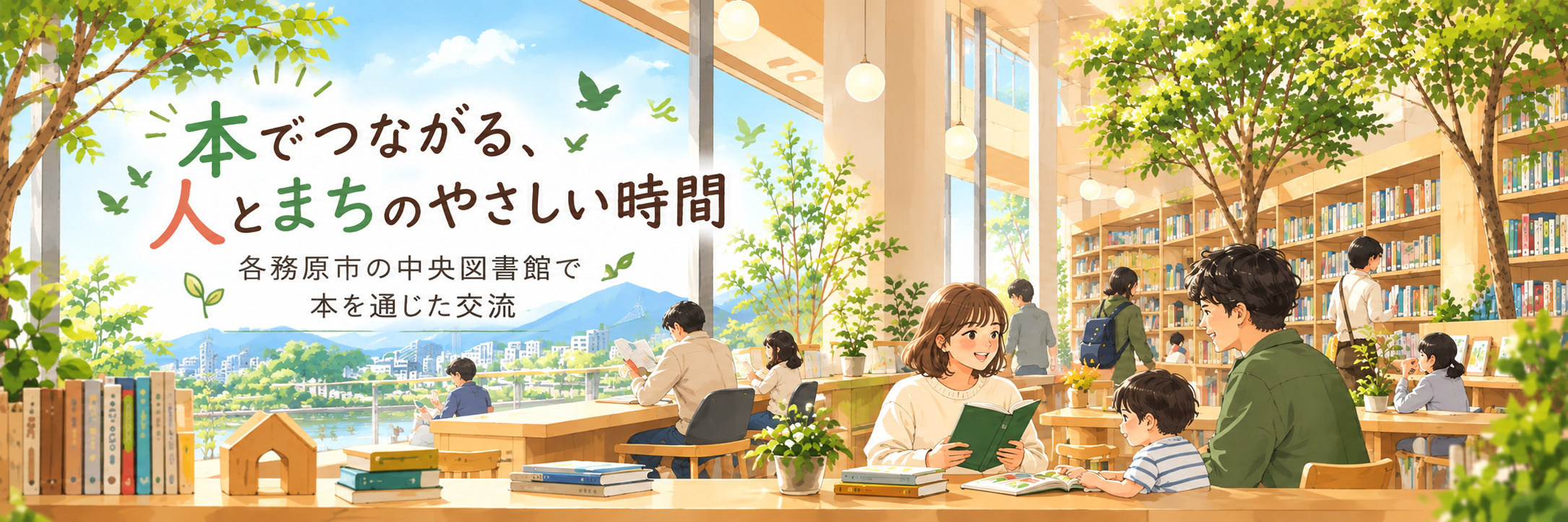 各務原市の中央図書館で本を通じた交流|「推し本deおしゃべり会」から見る身近な学びの環境の画像