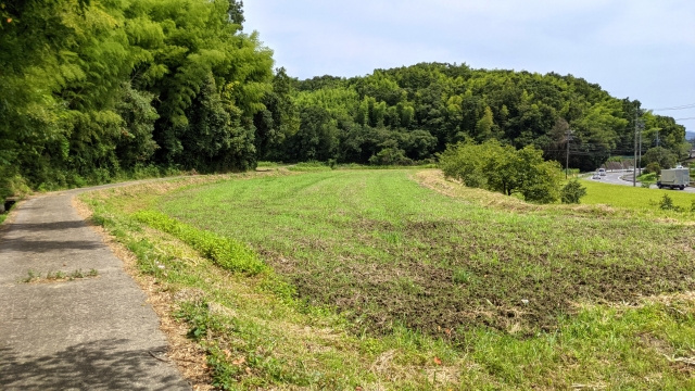前橋市郊外の売却対象の土地