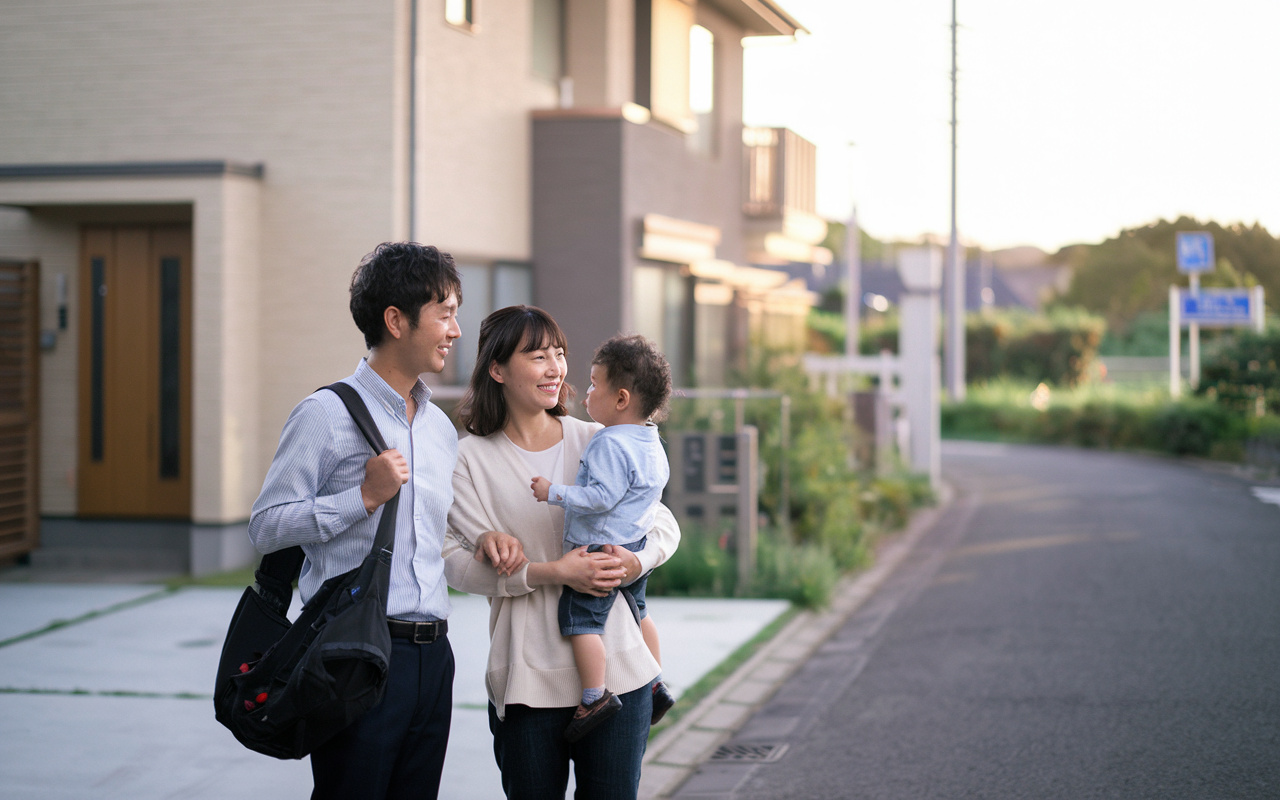 戸建て選びで通勤と子育ては両立できる?立地条件の優先順位とチェックポイントを解説の画像