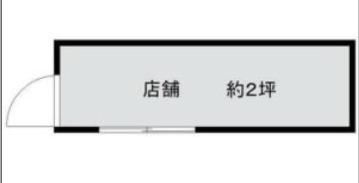 大人気中津商店街！１階路面店舗！２坪！業種業態相談可能！の画像