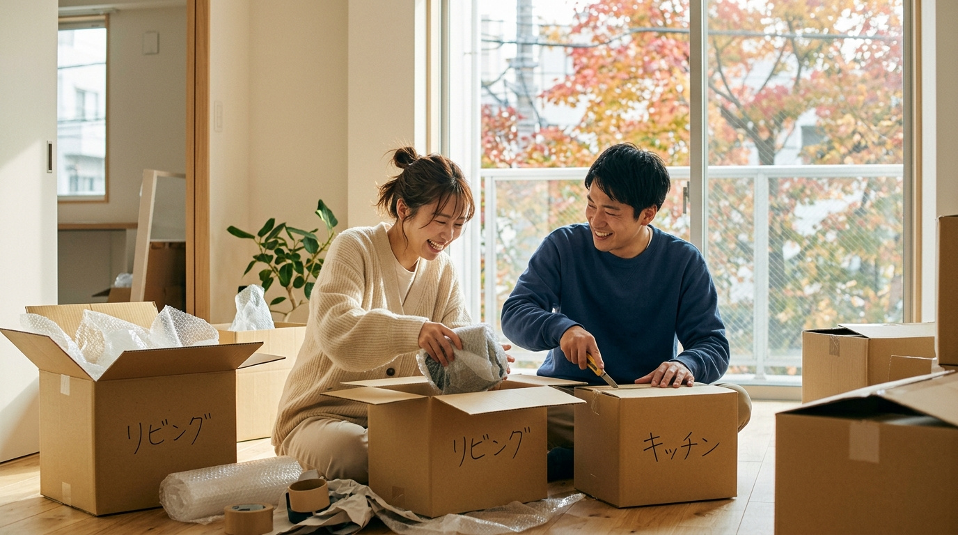 秋の引越しが賢い理由。1月から探すと手遅れ?いい部屋が埋まる前に動くべき!の画像
