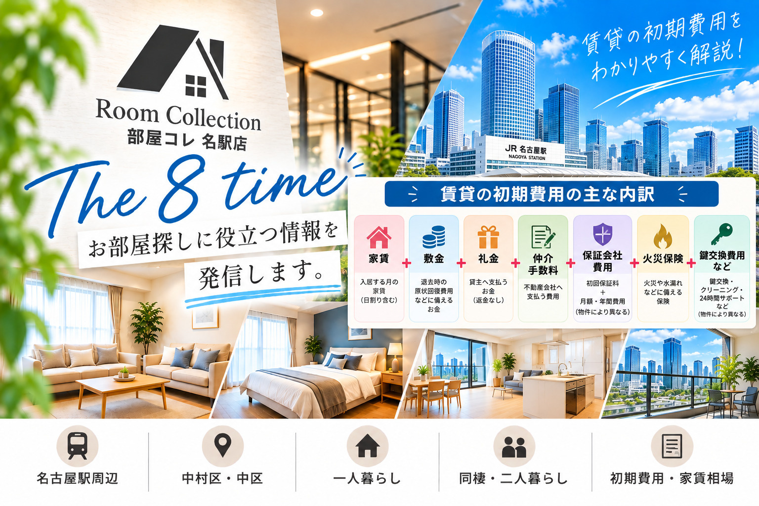 8【賃貸の初期費用はいくら？】一人暮らしで必要なお金と内訳をわかりやすく解説！の画像
