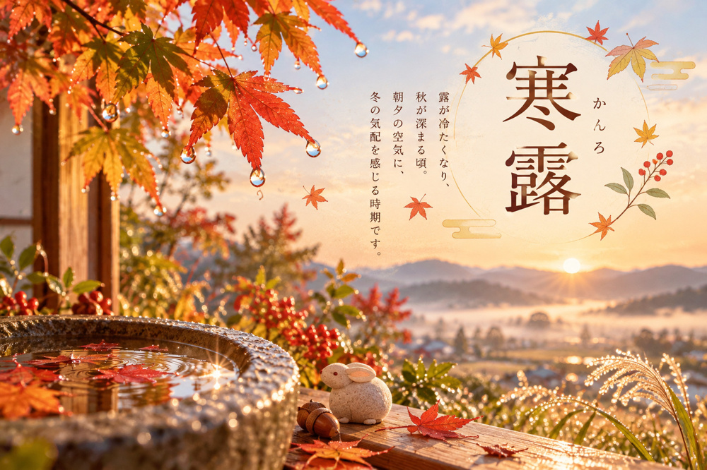 今日は寒露ですって！の画像