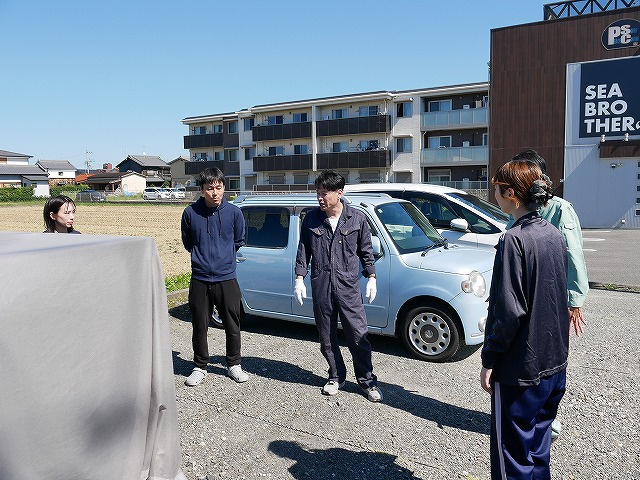 作業後の次回の打ち合わせ