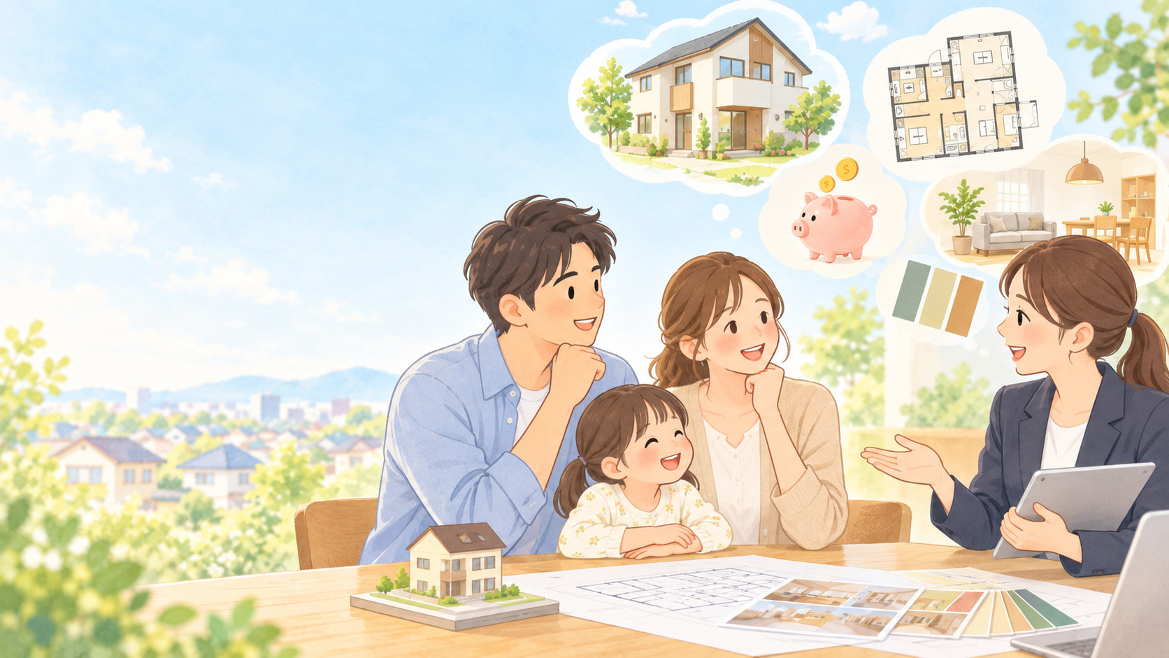 マイホーム探し、何から始めたらいい？理想の住まいを見つけるための第一歩の画像