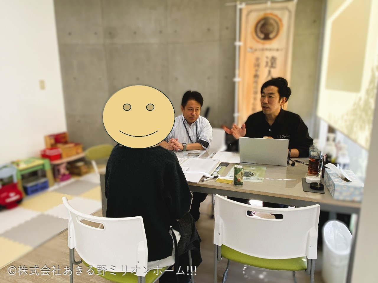 田中宏明先生(右)と、弊社社長の橋本(左)です。