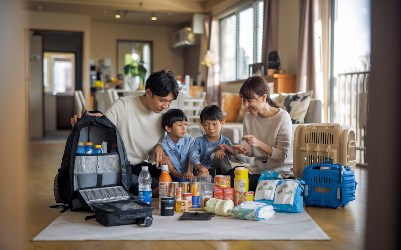 成田市の家族で備える防災グッズ!今日から始める準備リストの作り方の画像