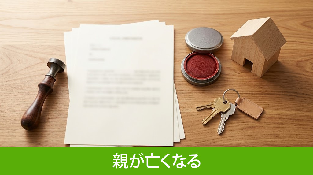 親が亡くなることで発生する相続と円滑な売却