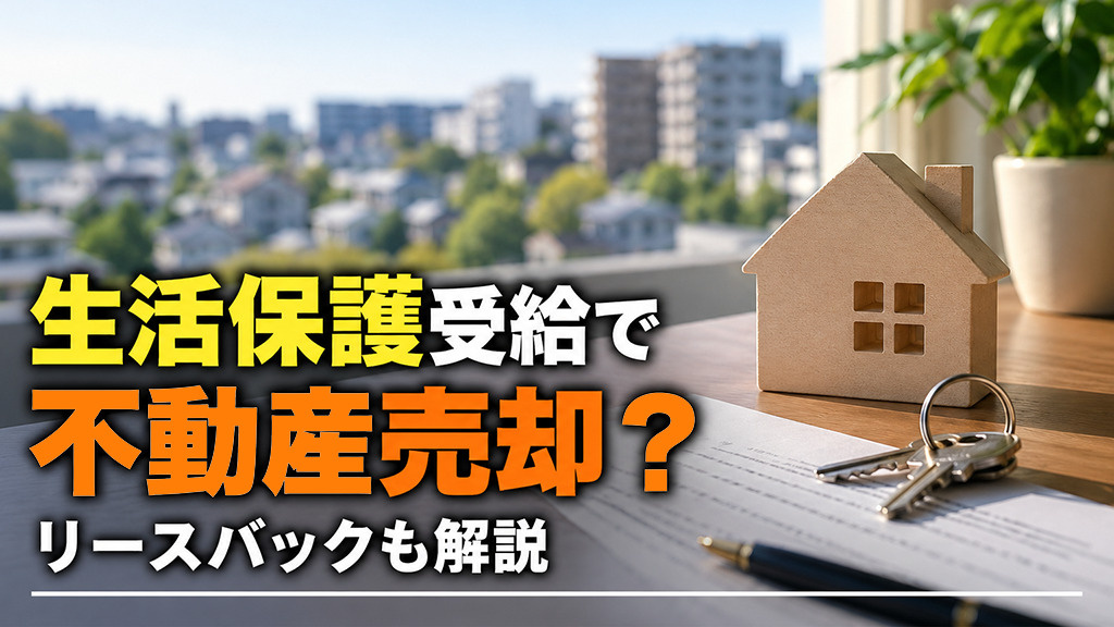 生活保護受給で不動産売却？リースバックも解説の画像