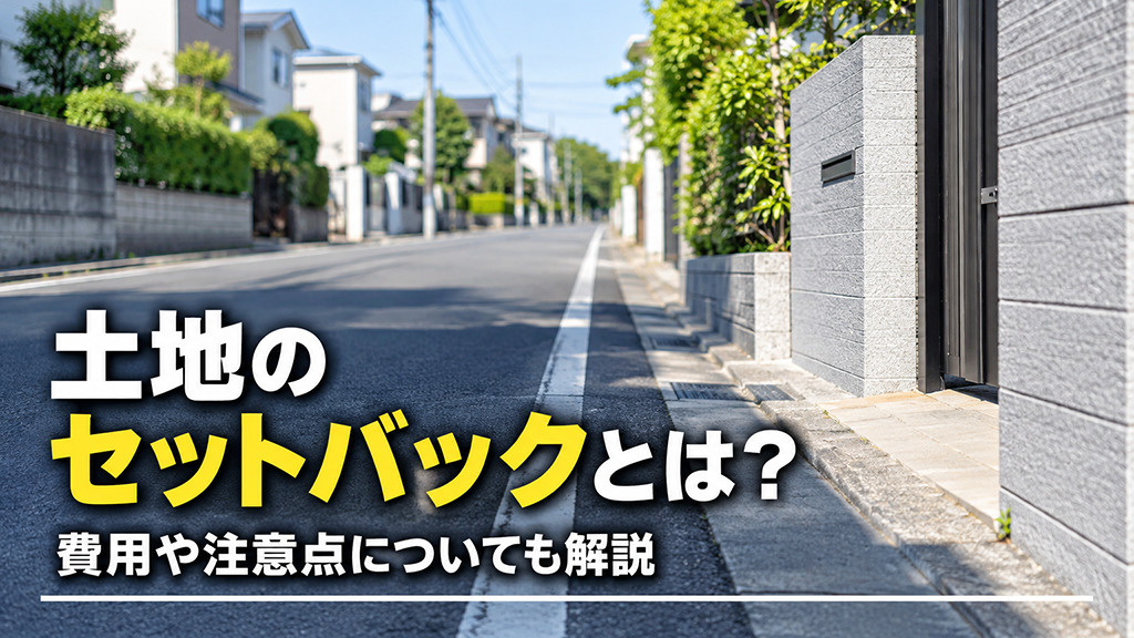 土地のセットバックとは？費用や注意点についても解説の画像