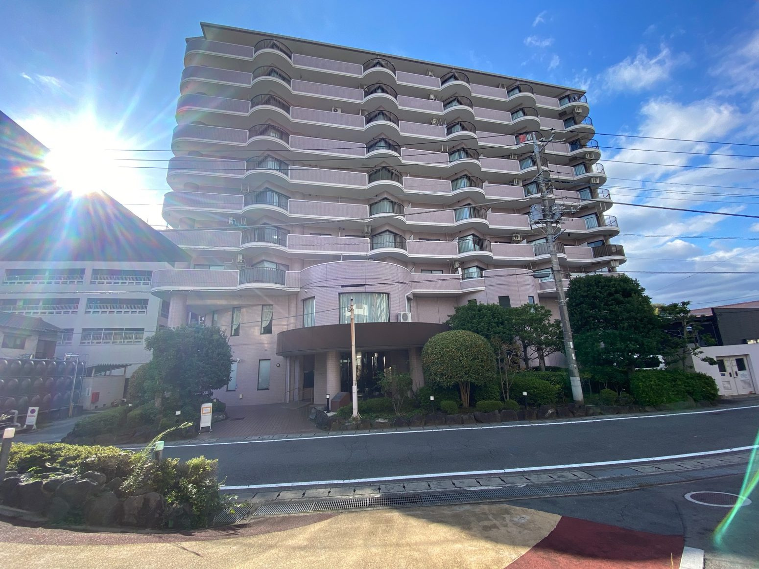 リシャール伊豆長岡の建物外観