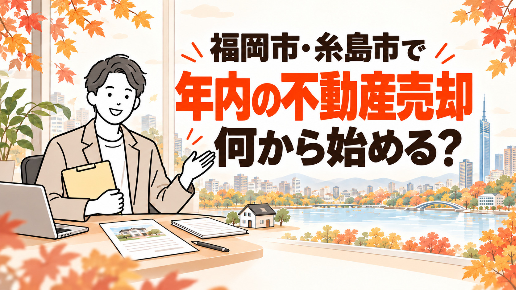 2026年内の不動産売却は間に合う？福岡市・糸島市の売却ガイド