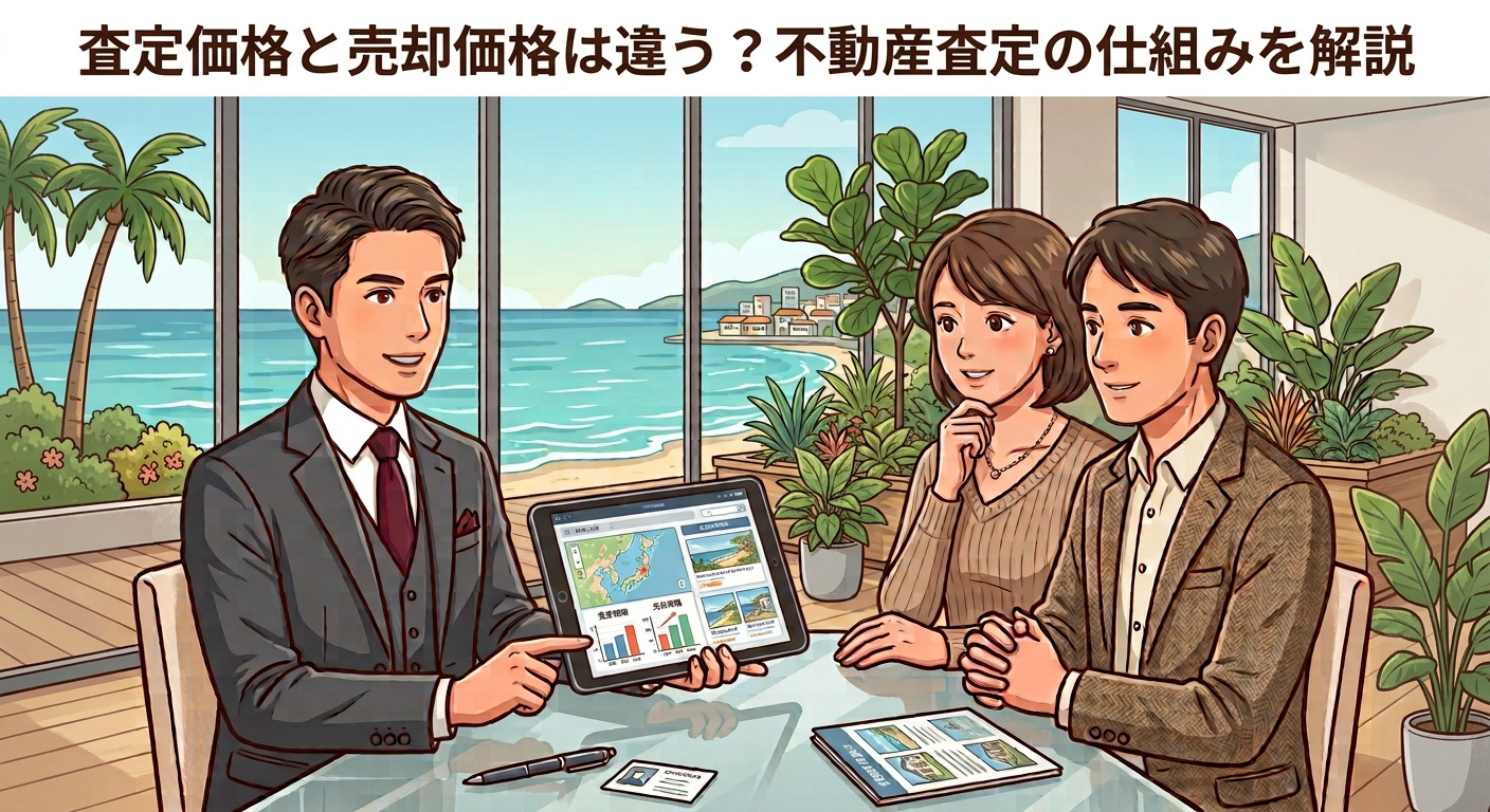 査定価格と売却価格は違う？不動産査定の仕組みを解説の画像