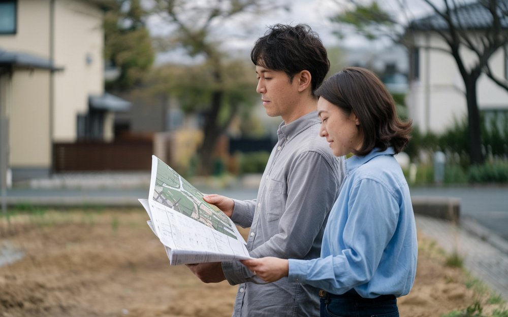 【岡山市版】土地選びで失敗しない選び方とは？新婚の新築戸建て計画に役立つ判断軸を解説の画像