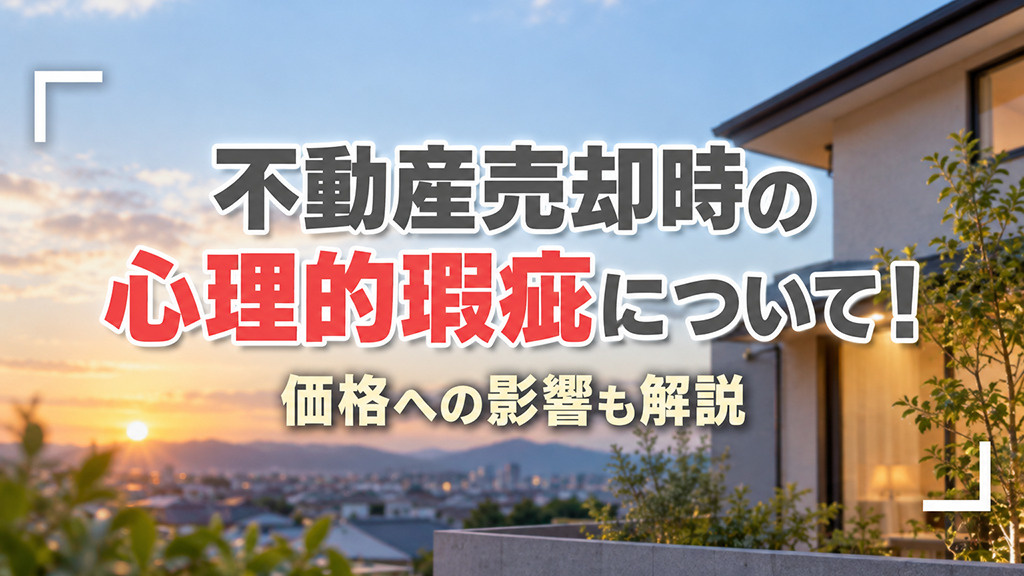 不動産売却時の心理的瑕疵について！価格への影響も解説