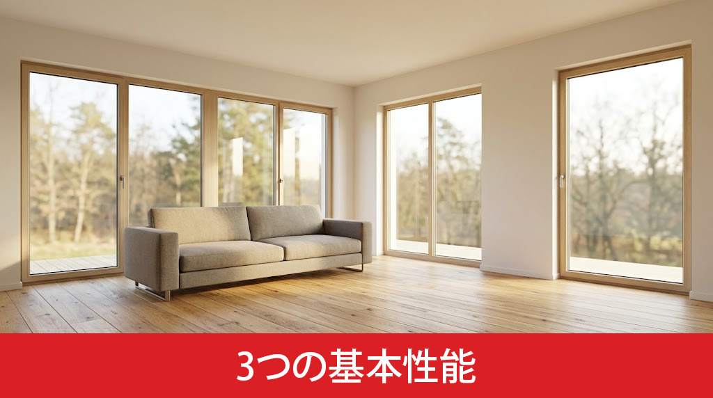 省エネ住宅に欠かせない3つの基本性能