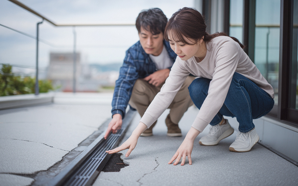 住宅メンテナンスの基本！ベランダ屋上と新築戸建てを仲介手数料無料で購入するコツの画像