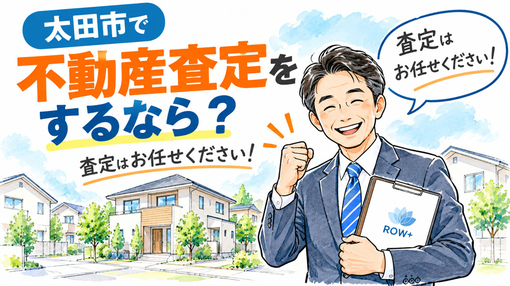 太田市で不動産査定をするなら？査定価格が変わる5つのポイントを地元不動産会社が解説の画像