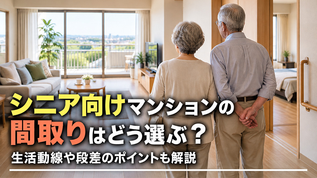 シニア向けマンションの間取りはどう選ぶ？生活動線や段差のポイントも解説