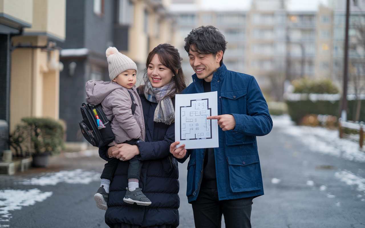 札幌で子育て賃貸を探すなら必見！地下鉄駅近でスーパーと小学校が近い家の選び方の画像