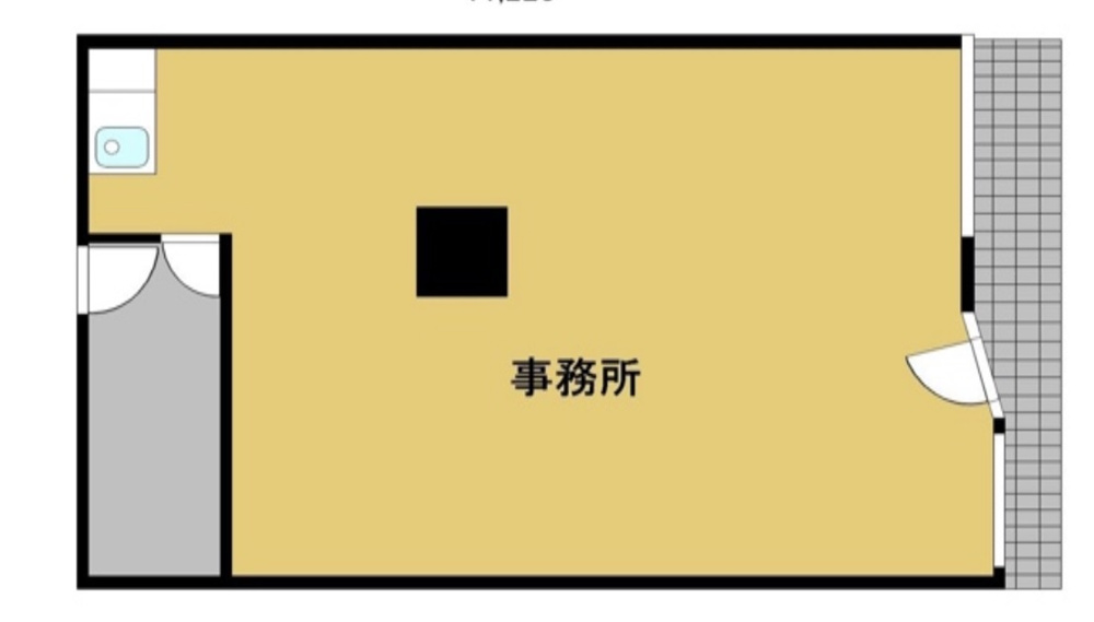 谷町6丁目エリア！1階路面店舗！業種業態相談可能！約20.7坪！の画像
