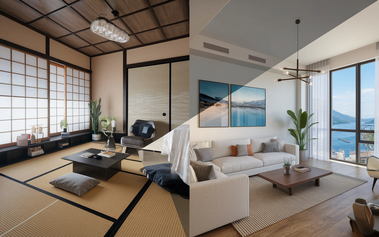 新宿とモンテネグロの住宅比較　の画像