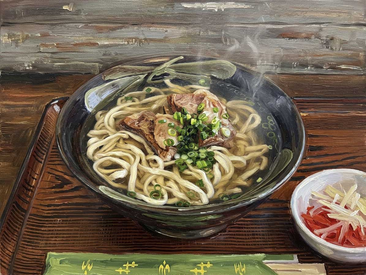 今日は　沖縄そばの日　ですの画像